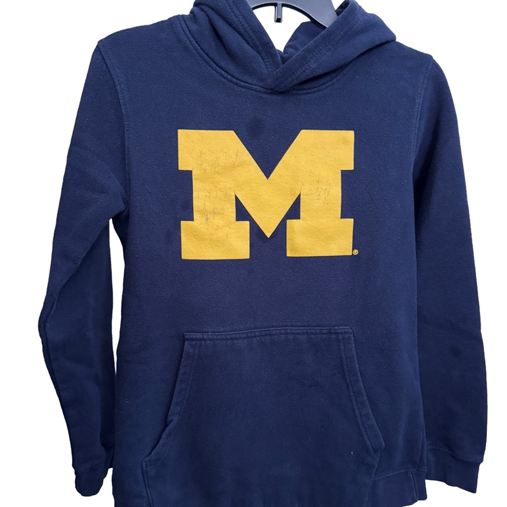 UM University of Michigan Wolverines Outer Stuff Youth Hoodie, XL